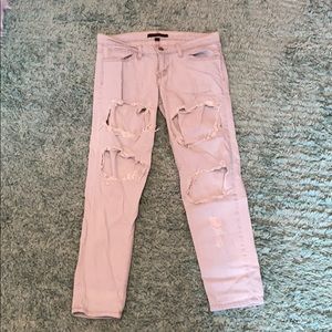 Flying monkey ripped jeans